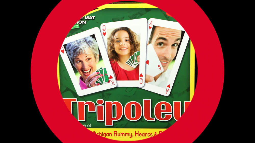 ALEX Toys Ideal Tripoley Deluxe Mat Edition Card Game