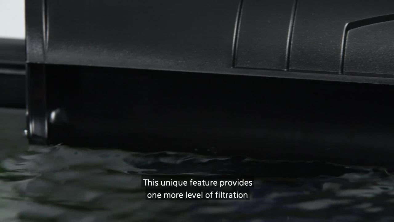 thumbnail video image 2 of Aqueon QuietFlow Canister Aquarium Filter 100-150 Gallons, 2 of 10
