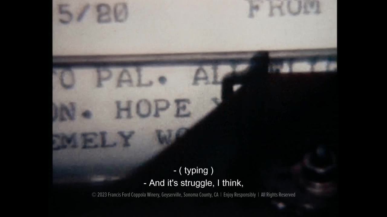 thumbnail video image 2 of Francis Coppola Diamond Collection Rose of Pinot Noir Wine, California, 750mL, 2 of 9