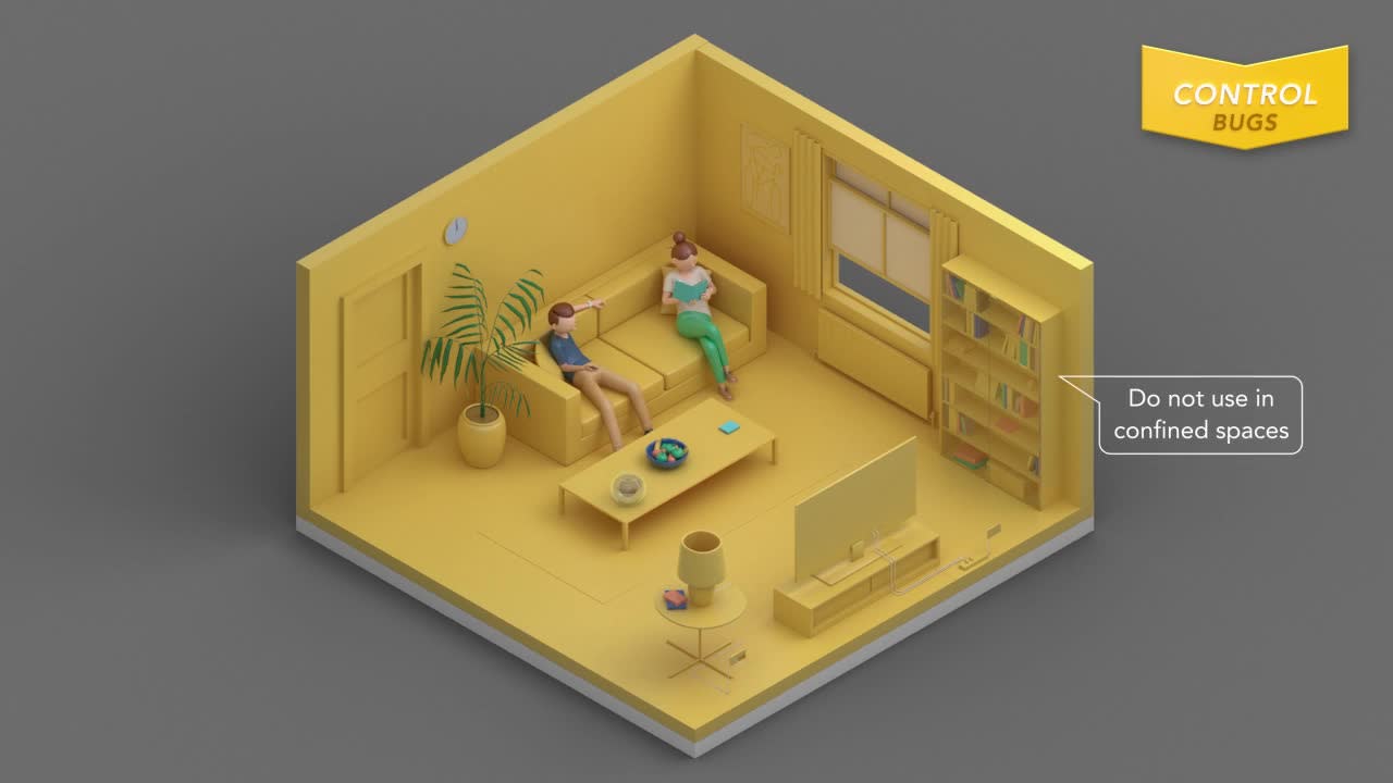 thumbnail video image 2 of Raid Max Indoor & Outdoor Spider & Scorpion Killer Bug Spray, 12 oz, 2 of 17