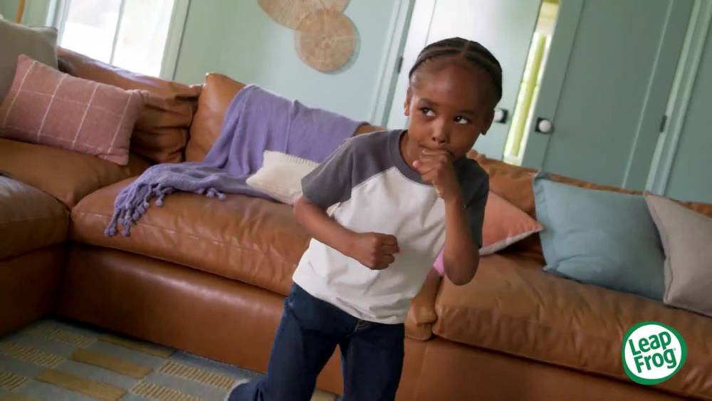 thumbnail video image 2 of LeapFrog LeapMove Interactive Learning Game, Ages 4-7 Years Old, 2 of 15