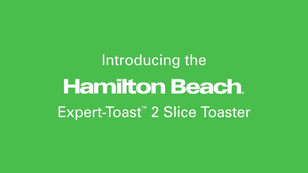 Hamilton Beach ExpertToast 2 Slice Toaster, Adjustable Settings and