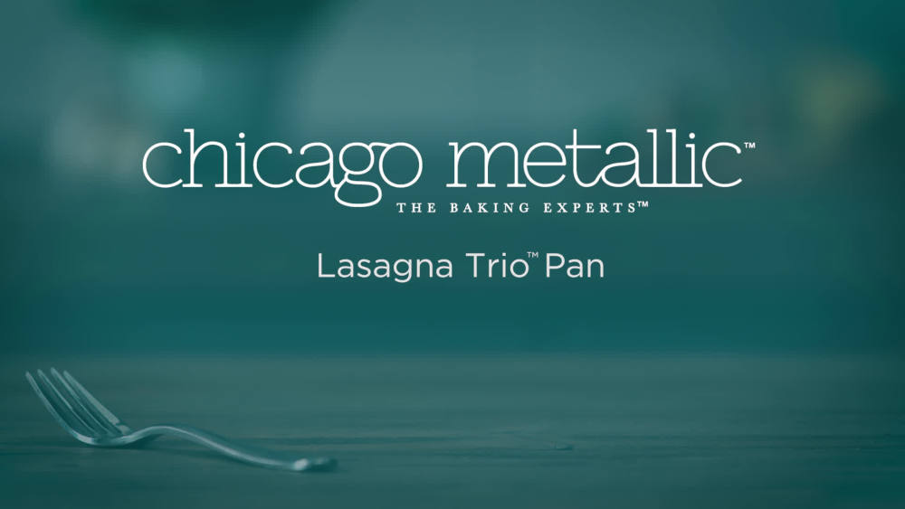 Chicago Metallic Professional Lasagna Trio Bread Loaf Pan