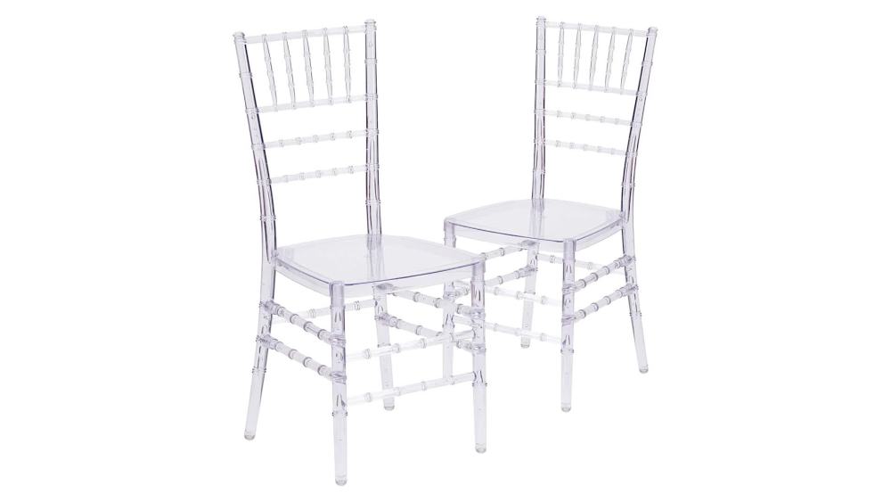Flash Furniture Flash Elegance Crystal Ice Stacking Chiavari Chair