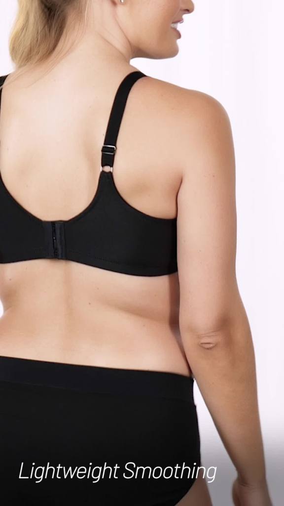 thumbnail video image 2 of Vanity Fair Women's Flattering Lace Minimizer Underwire Bra, Style 76014, 2 of 3