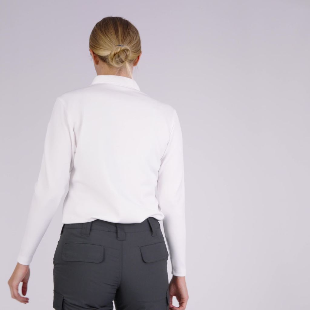 thumbnail video image 2 of Propper Women's I.C.E. Performance Long Sleeve Polo, 2 of 7