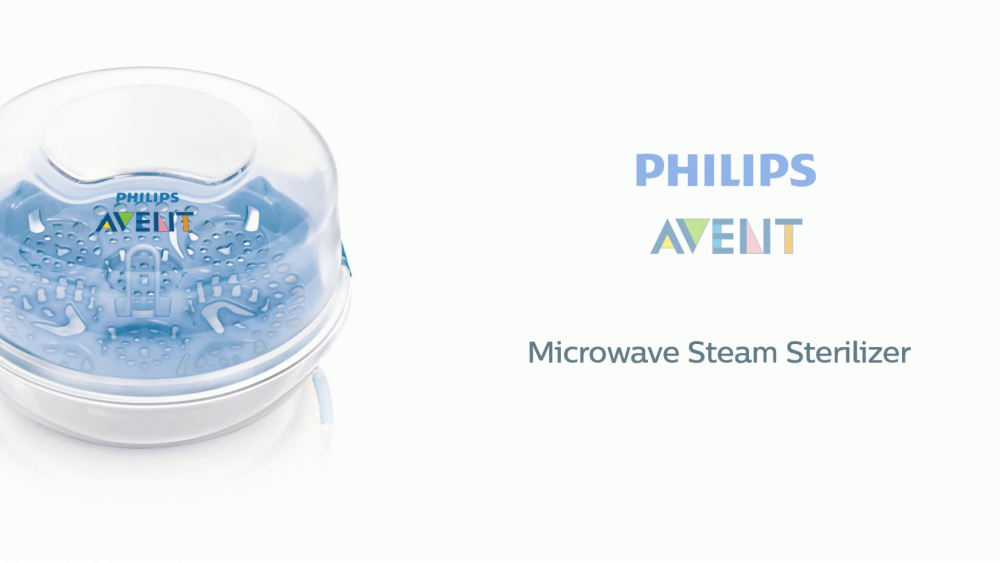 Philips Avent Microwave Steam Sterilizer For Baby Bottles, Pacifiers
