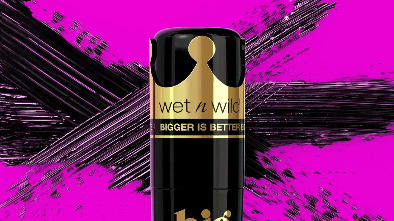 thumbnail video image 3 of Wet n Wild Big Poppa Waterproof Mascara, Volumizing and Lengthening, Blackest Black, 0.34 fl oz, 3 of 15