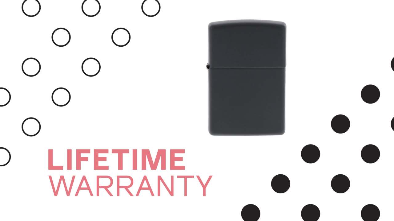 thumbnail video image 2 of Zippo Slim Black Matte w/Zippo & Border Lighter, 2 of 37