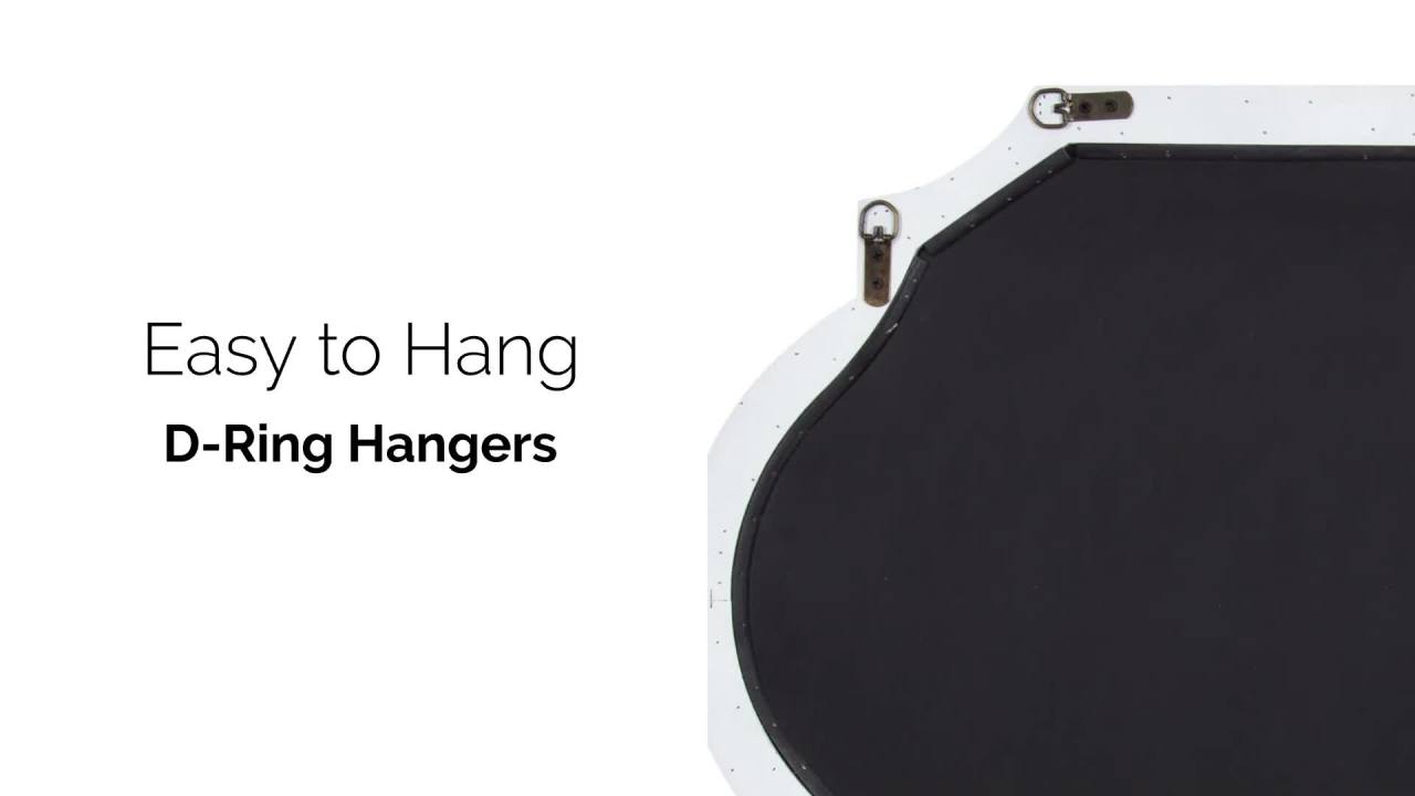 thumbnail video image 2 of Kate and Laurel Fairbourne Glam Scalloped Wall Mirror, 24 x 36, White, Traditional Decorative Mirror, 2 of 9