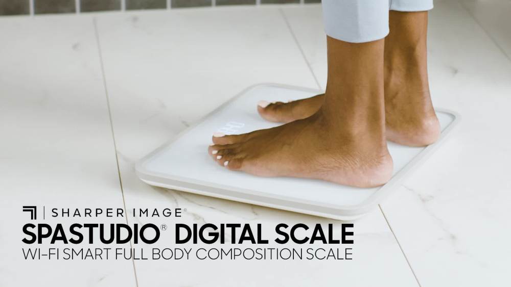 Sharper Image® SpaStudio™ Digital Scale, WiFi Smart Full Body