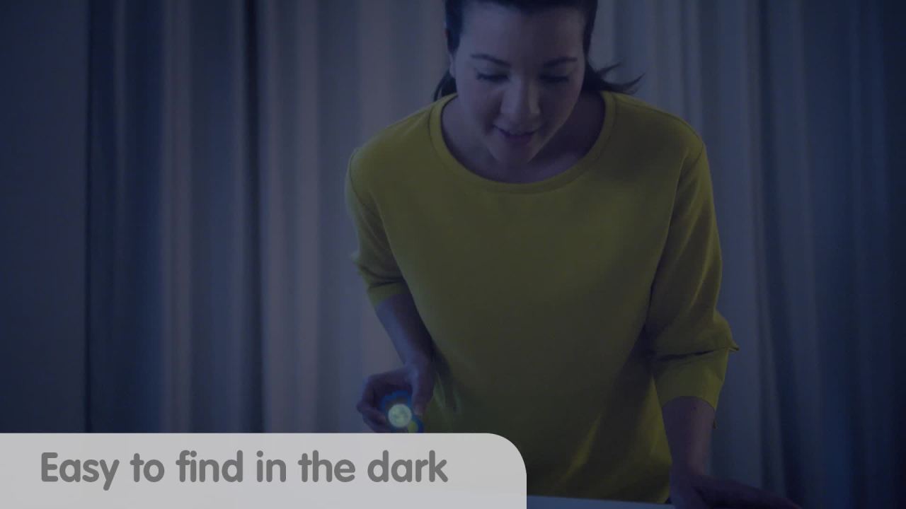 thumbnail video image 2 of MAM Night Pacifier, 6-16 Months, Girl, 2 pack, 2 of 8