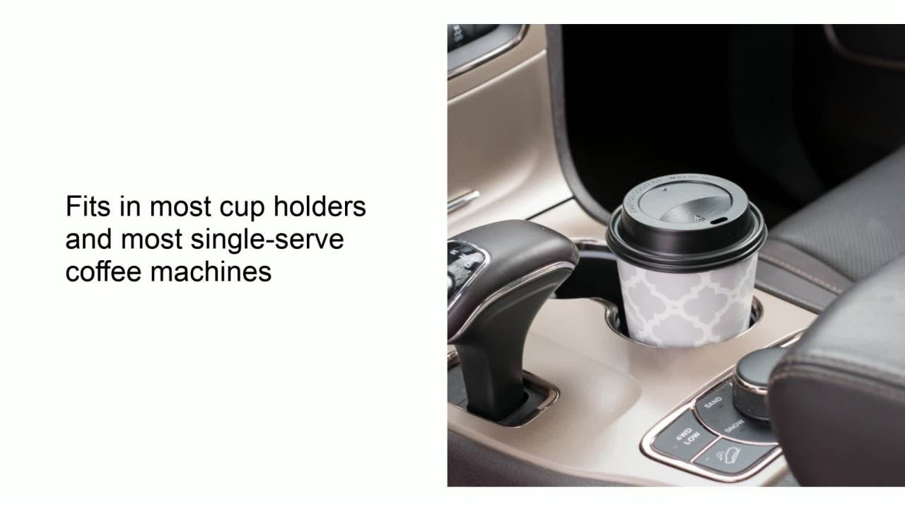 thumbnail video image 2 of Hefty Disposable Coffee Cups with Lids, 16 ounce, 20 Count, 2 of 8