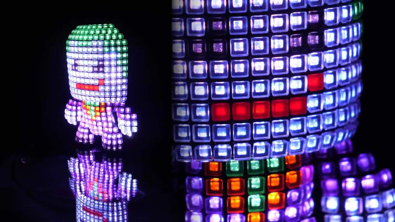 thumbnail video image 2 of Goliath DC Glowbot Harley Quinn, 2 of 5