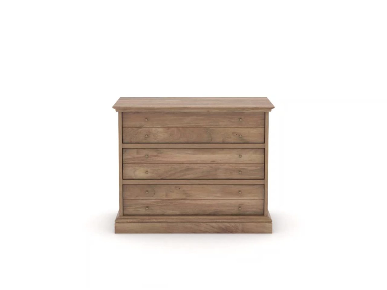 thumbnail video image 2 of Sauder Barrister Lane 3-Drawer Chest, Sindoori Mango Finish, 2 of 14