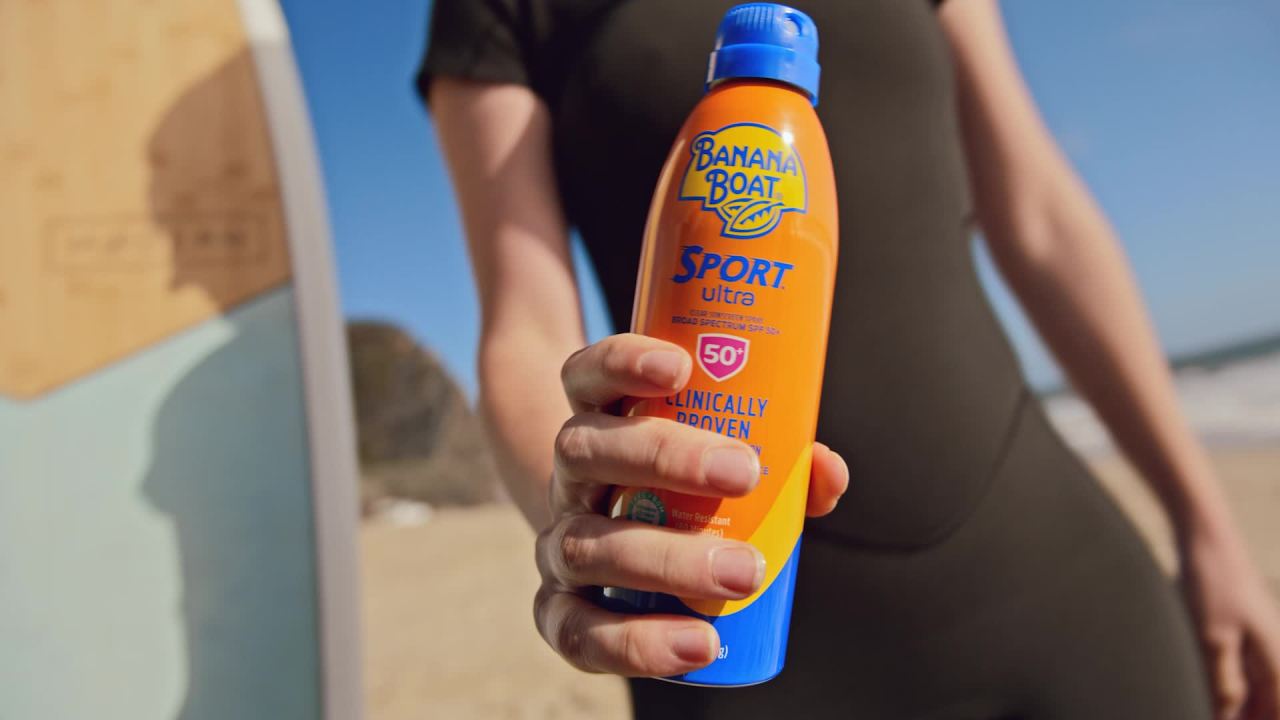 Banana Boat Sport Ultra Sunscreen Spray Twin Pack, SPF 50, 6