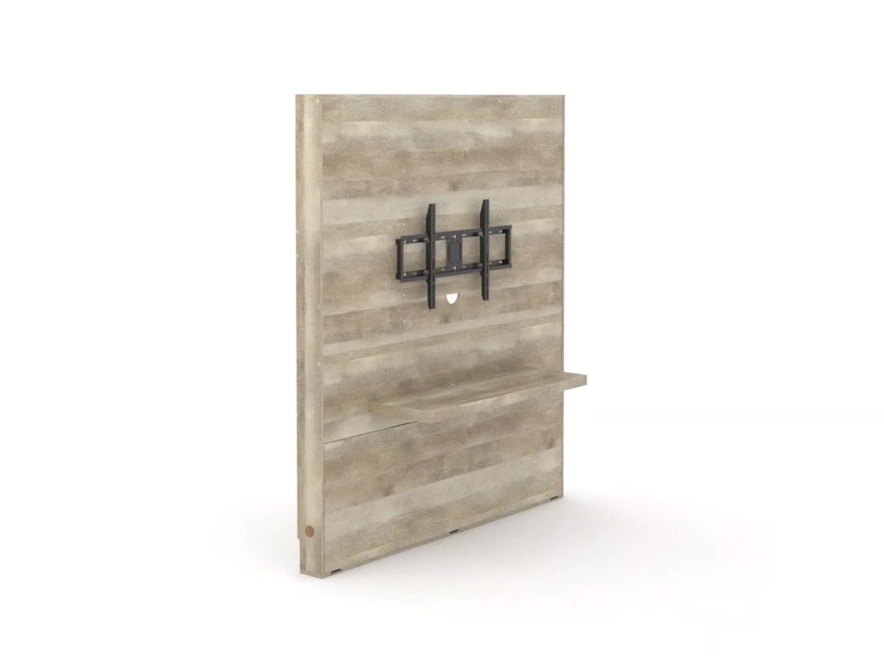 thumbnail video image 2 of Sauder Harvey Park Queen Bed Headboard, Dark Gray Finish, 2 of 8
