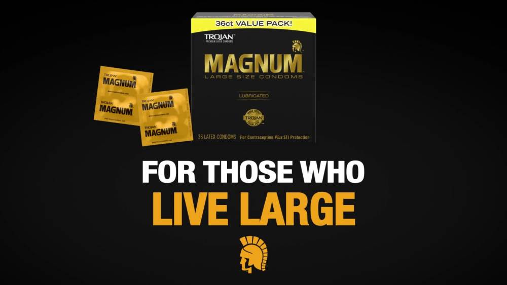 Trojan Magnum Thin Large Size Lubricated Condoms, 12 Count - Walmart.com