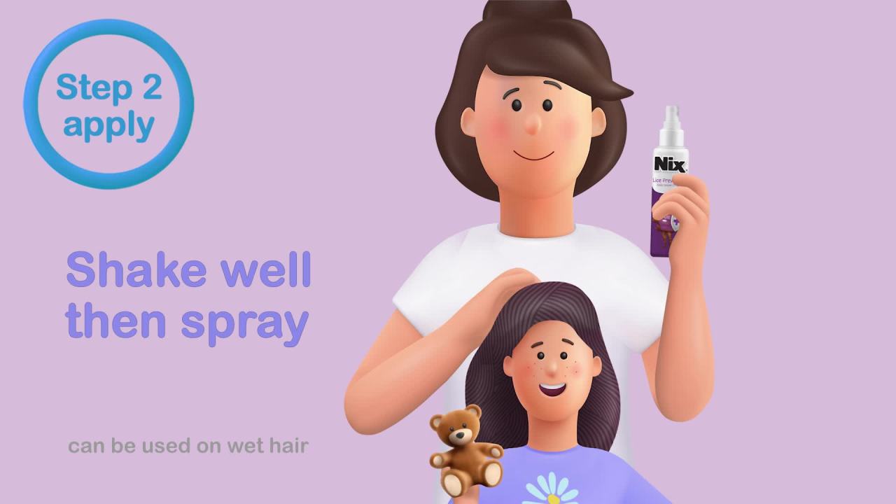 thumbnail video image 2 of Nix Ultra Lice Treatment & Prevention Kit: Shampoo, Removal Comb & Daily Prevention Spray, 2 of 16