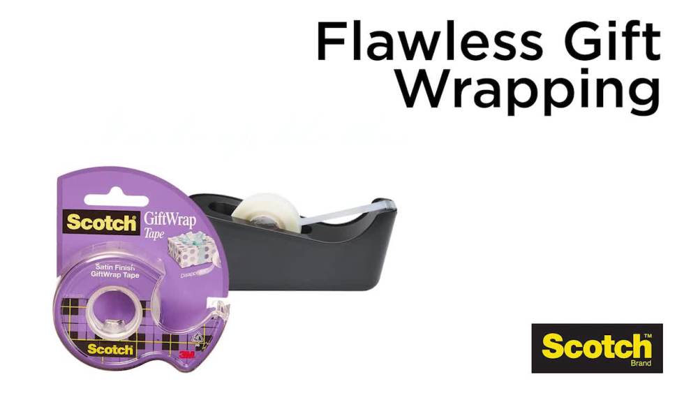 Scotch Gift Wrapping Kit, includes Tapes & Scissor
