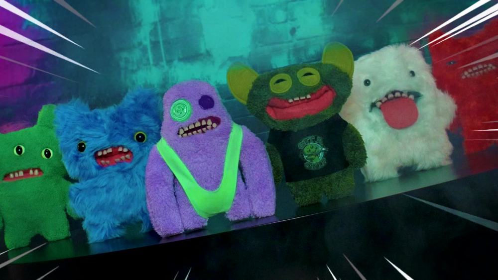 thumbnail video image 2 of Fuggler 9.4" Fugglow Sasquoosh Stuffed Animal, 2 of 6