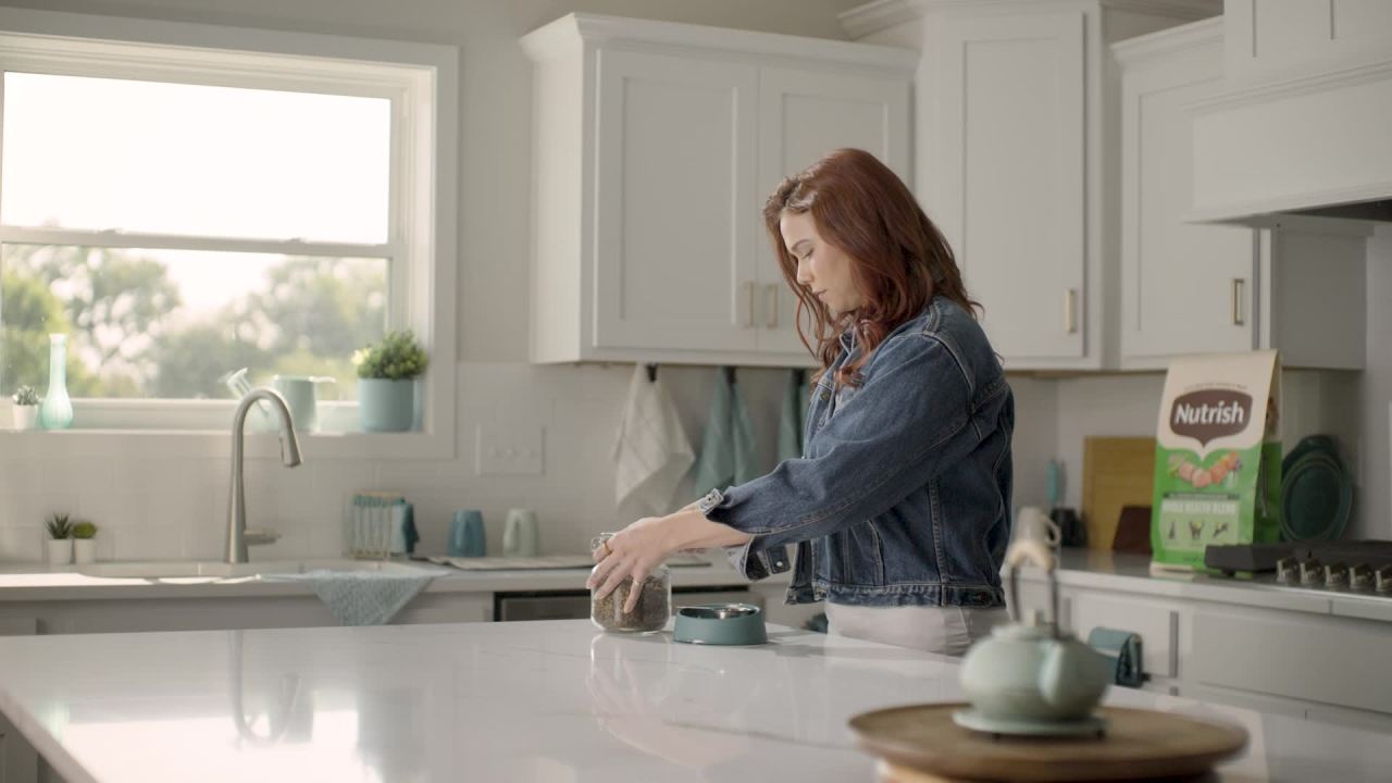 thumbnail video image 2 of Nutrish Real Chicken & Brown Rice Recipe Dry Cat Food, 6 lb. Bag (Rachael Ray), 2 of 13