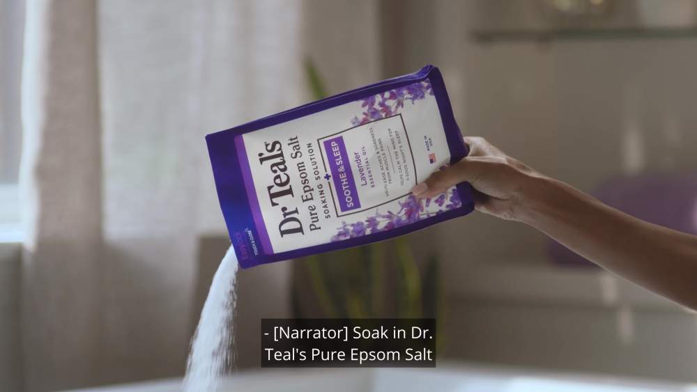 Dr Teal's Pure Epsom Salt Soak, Soothe & Sleep with Lavender, 3lbs - image 2 of 10