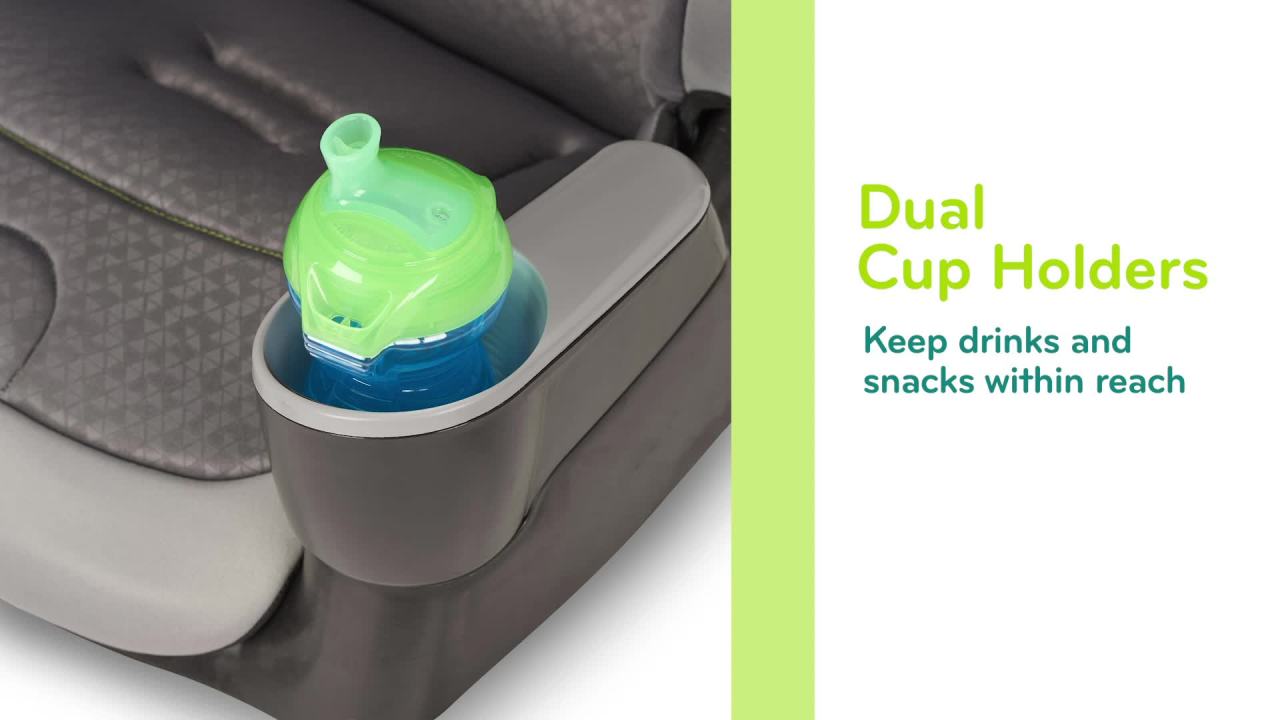 thumbnail video image 2 of Evenflo 34912200 Maestro Booster Car Seat Sport Layton, 2 of 6