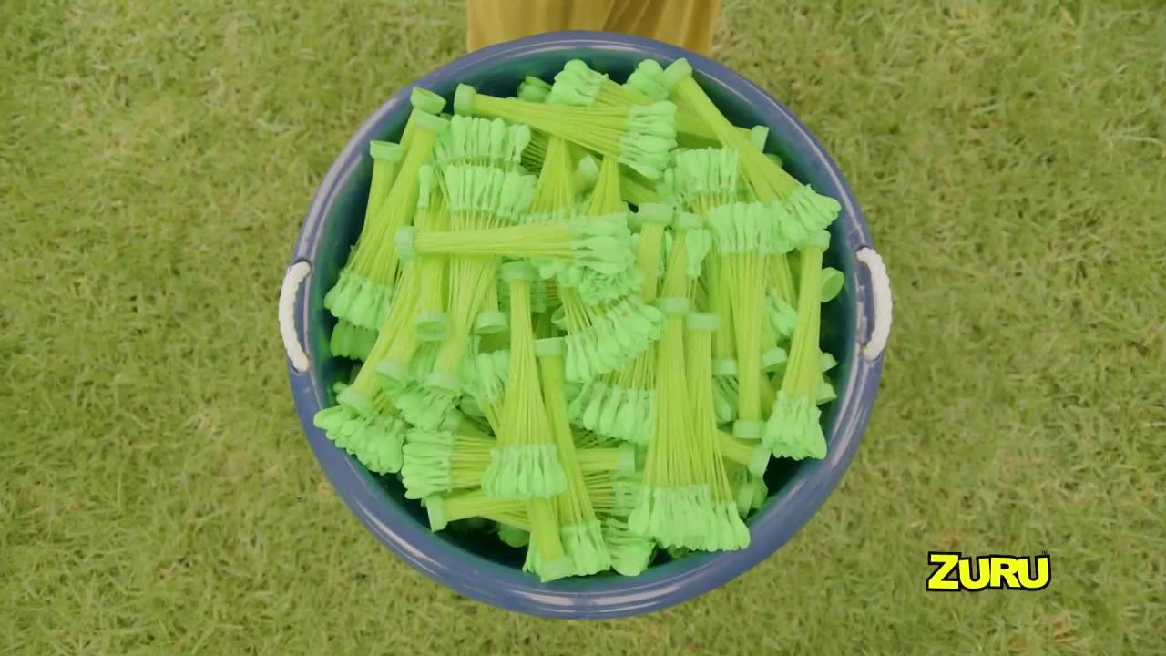 thumbnail video image 2 of Bunch O Balloons Water Slide Wipeout (1x Lane) by ZURU, 2 of 9