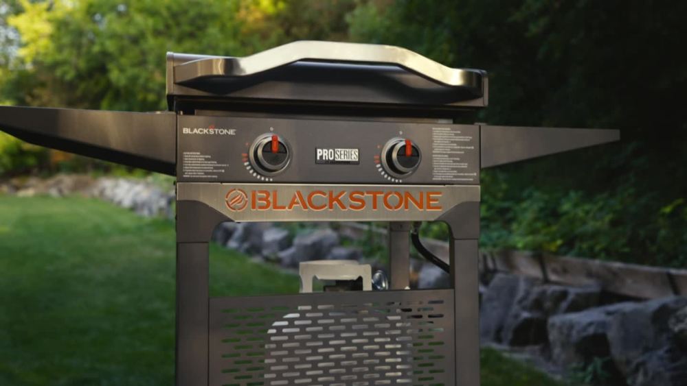 Blackstone Pro Series 2 Burner 22" Propane Pedestal Griddle with Hood - image 2 of 14