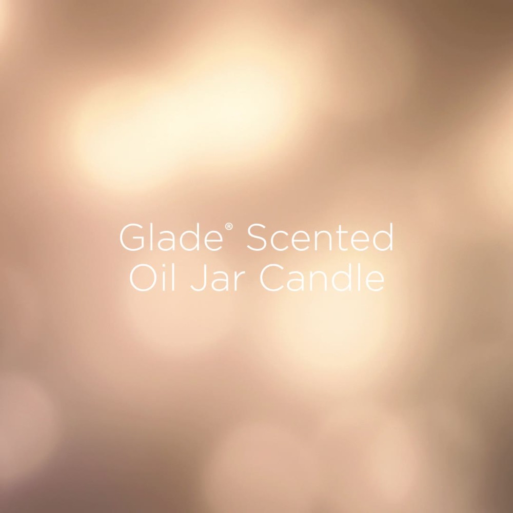 Glade Candle, Scented Candle, Coastal Sunshine Citrus™, 2 x 3.4 oz