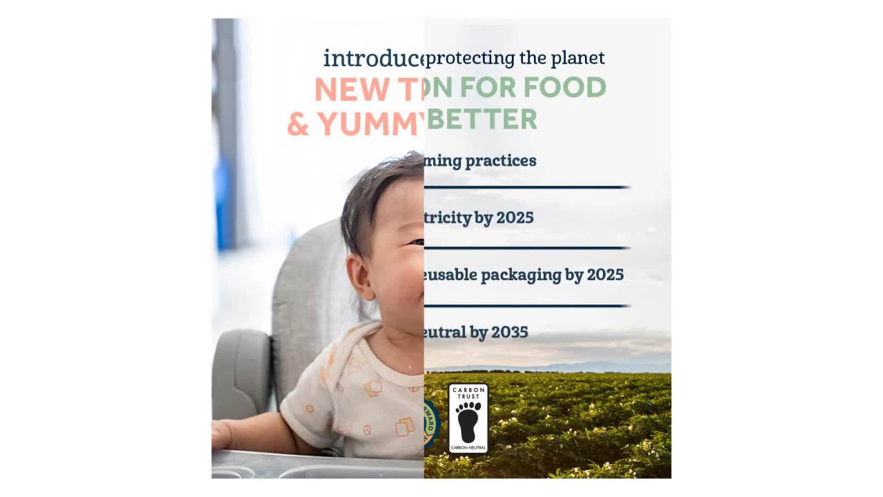 thumbnail video image 2 of Gerber 2nd Foods, Apple Zucchini Peach Baby Food, 4 oz Jars (10 Pack), 2 of 9