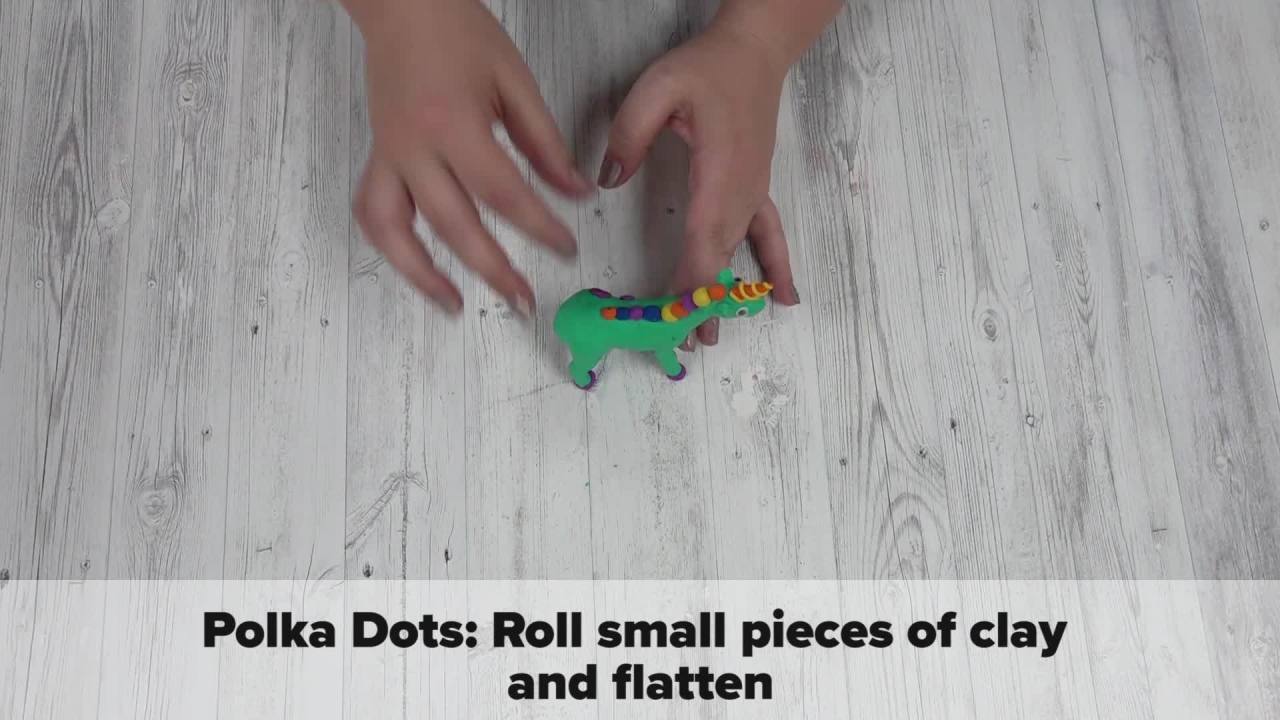 thumbnail video image 2 of Creativity for Kids Create with Clay Mythical Creatures - Craft for Boys and Girls (Ages 5+), 2 of 8