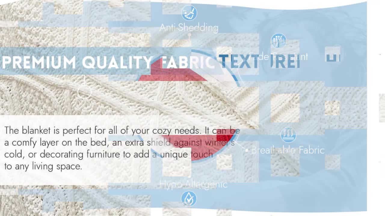 thumbnail video image 2 of Koen Throw-Faux Mohair-Tassels-Soft, 2 of 8