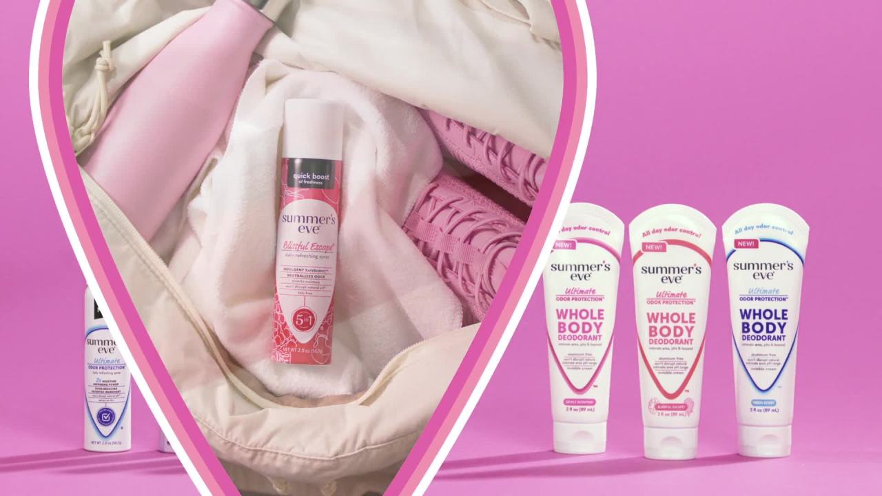 thumbnail video image 2 of Summer’s Eve Essential Botanicals Daily Feminine Wash, Coconut Aloe, Gynecologist Tested, 15 fl oz, 2 of 15