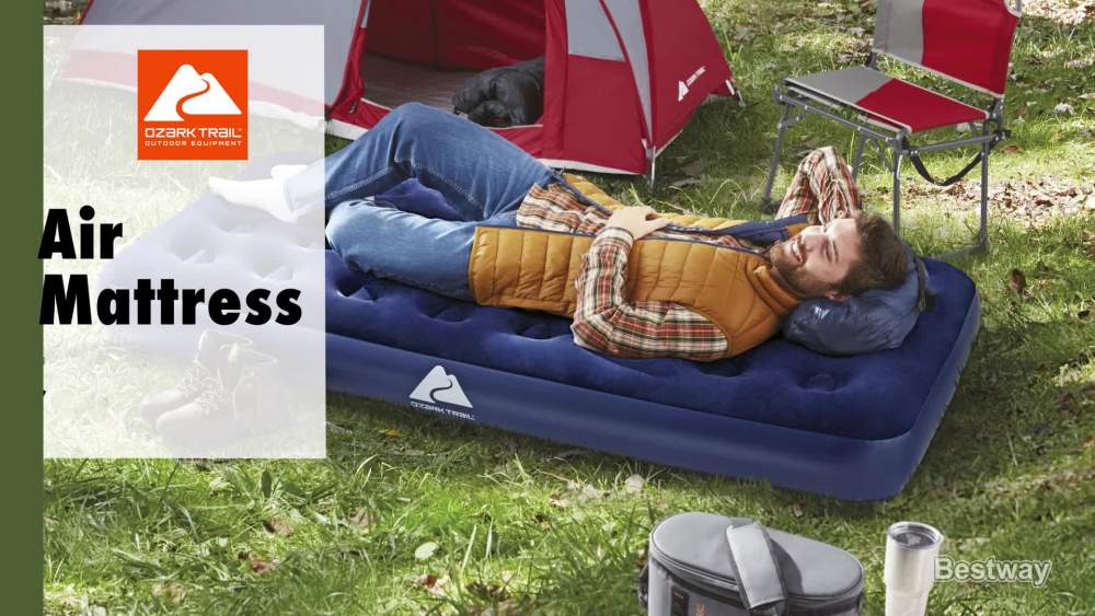 Ozark Trail Air Mattress Twin XL 10" with Antimicrobial Coating