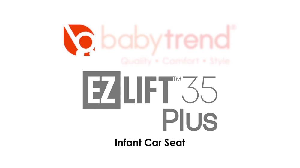 Baby Trend EZLift™ 35 PLUS Infant Car Seat Base Black