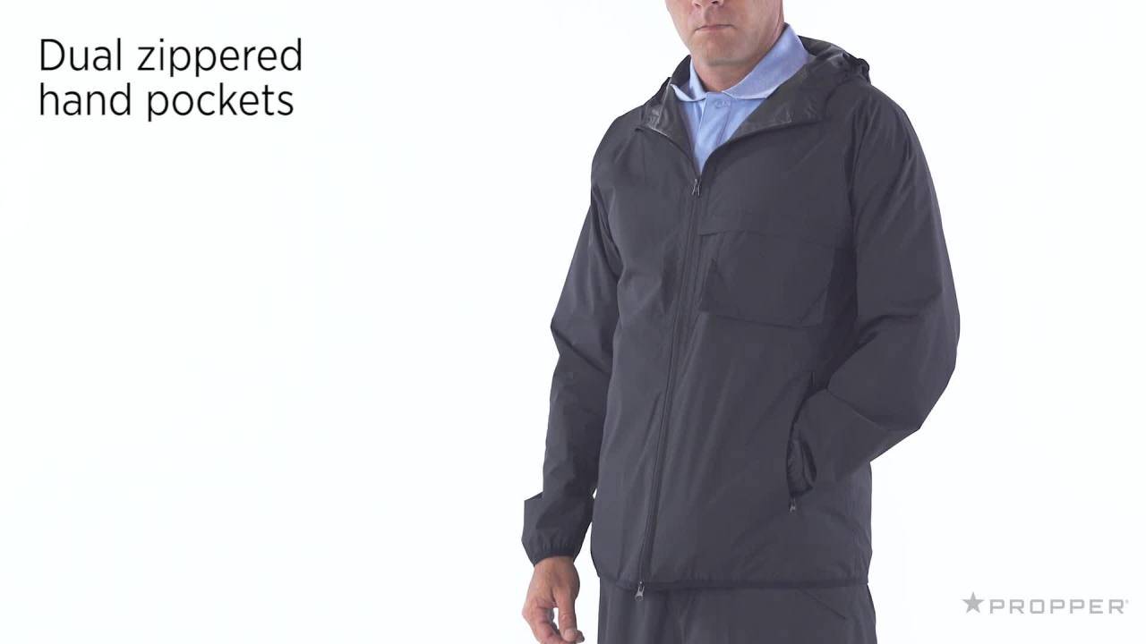 thumbnail video image 2 of Propper Packable Waterproof Jacket, 2 of 7