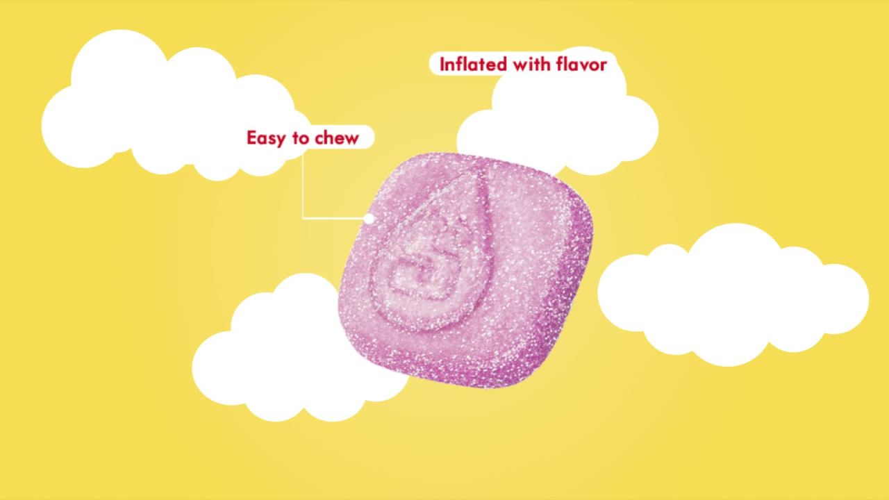 thumbnail video image 2 of Starburst Airs Tropical Sour  Gummy Candy - 4.3 oz Bag, 2 of 12