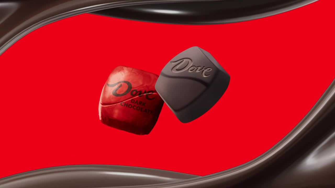 thumbnail video image 2 of Dove Promises Dark Chocolate Candy - 14.08 oz Large Bag, 2 of 12