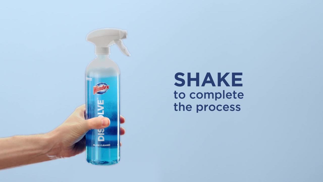 thumbnail video image 2 of Windex® Dissolve™ Concentrated Pods, Glass Window Cleaner Starter Kit contains 1 Reusable Bottle, 1 Concentrated Dissolvable Pod, 2 of 16