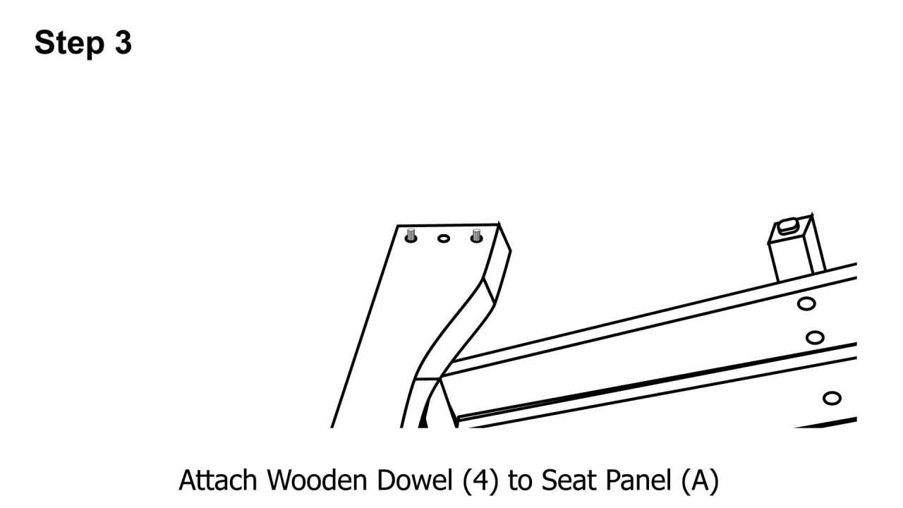 thumbnail video image 2 of Malibu Outdoor Acacia Wood Adirondack Barstools, Set of 2, Natural Stained, 2 of 7