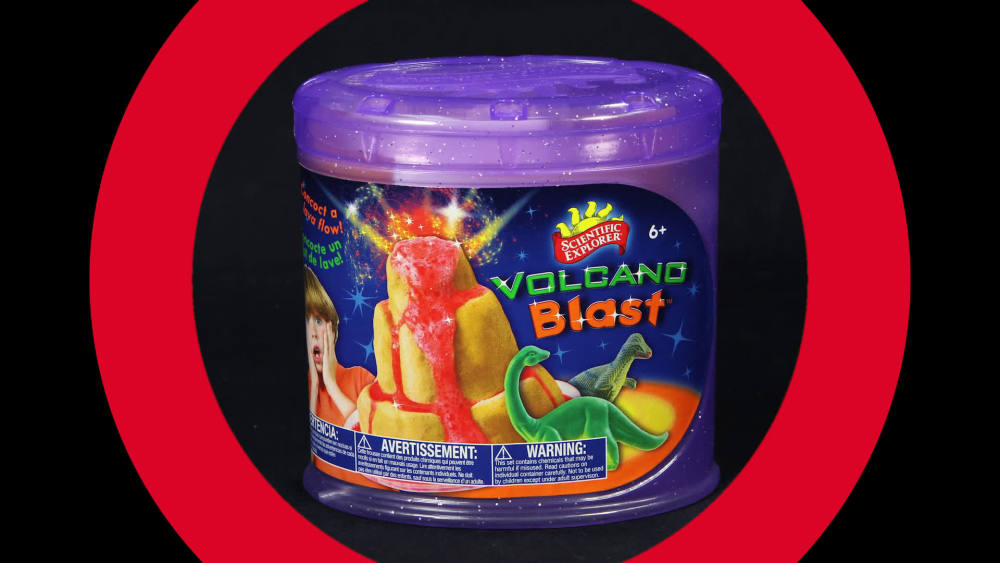 Scientific Explorer Volcano Blast