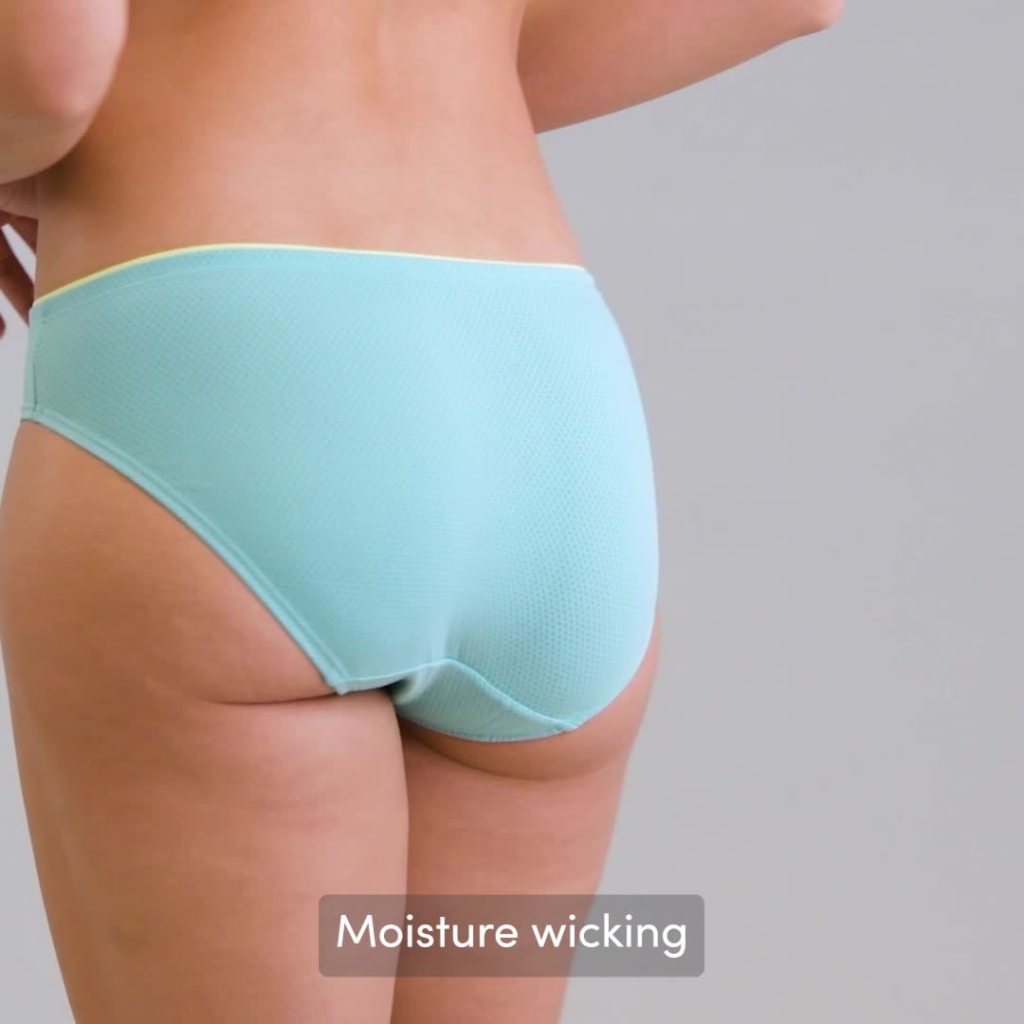 thumbnail video image 2 of Fruit of the Loom Women's Breathable Micro-Mesh Underwear, 6-Pack, 2 of 11