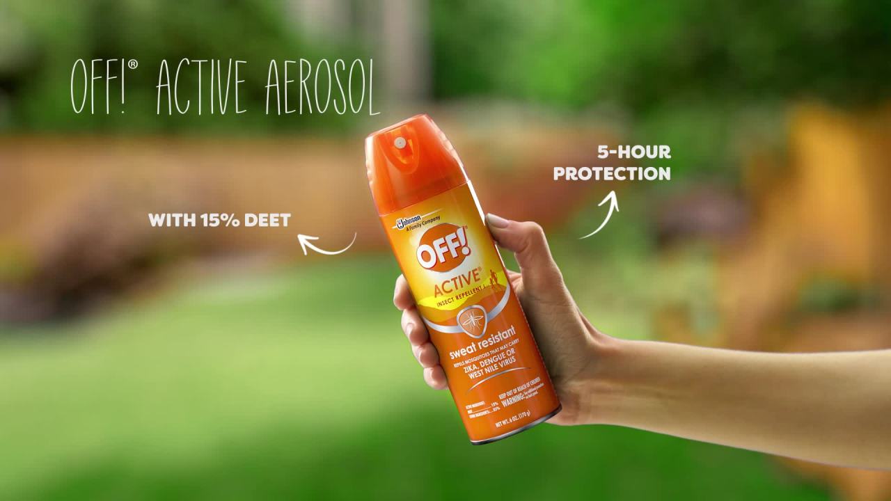 thumbnail video image 2 of OFF! Active Insect Repellent I, Outdoor Sports & Sweat Bug Spray 6 oz, 2 Count, 2 of 20