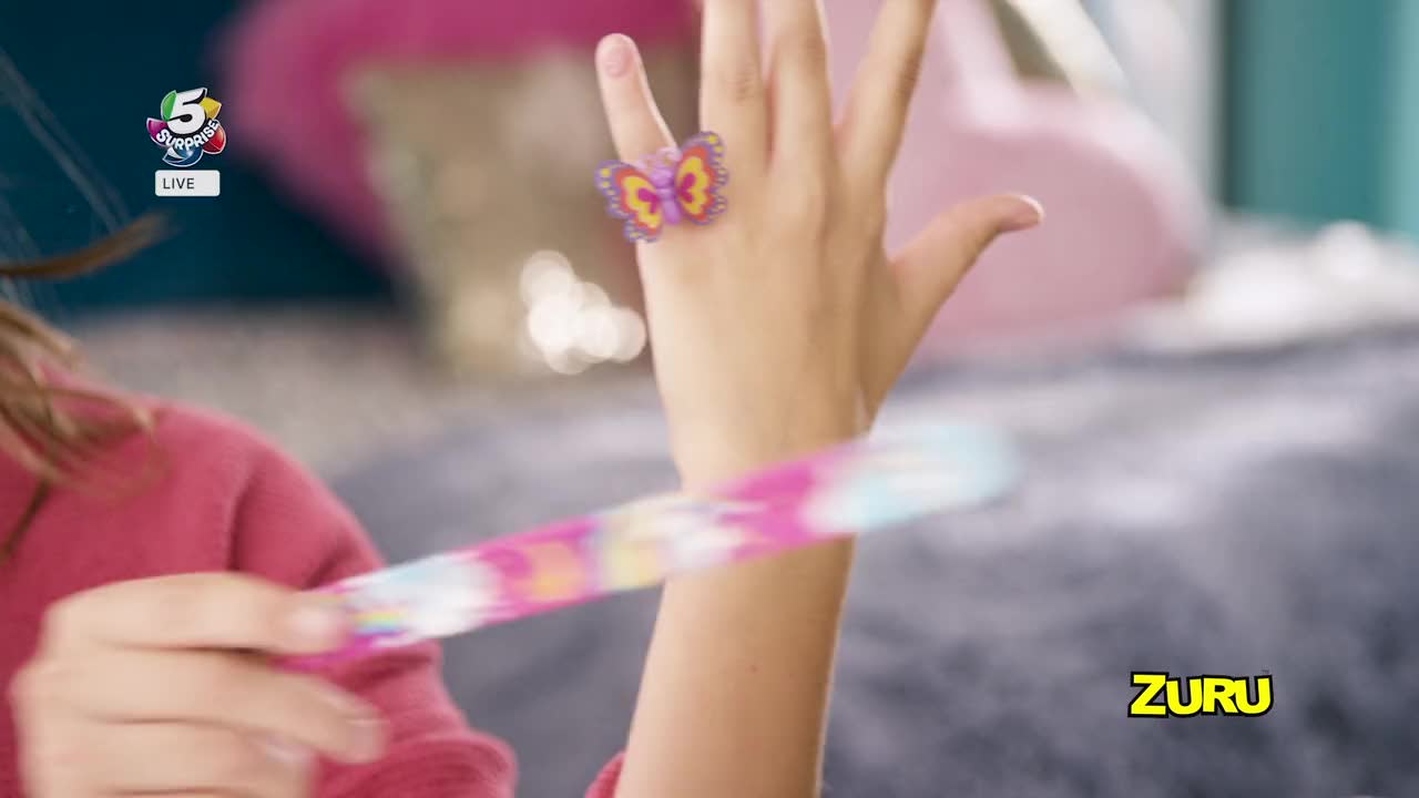 thumbnail video image 2 of 5 Surprise Pink Mystery Capsule Collectible Toy by ZURU, 2 of 8