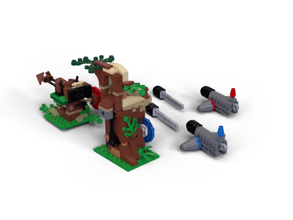 thumbnail video image 2 of LEGO Star Wars Action Battle Endor Assault 75238 Speeder Bike Building Set, 2 of 8