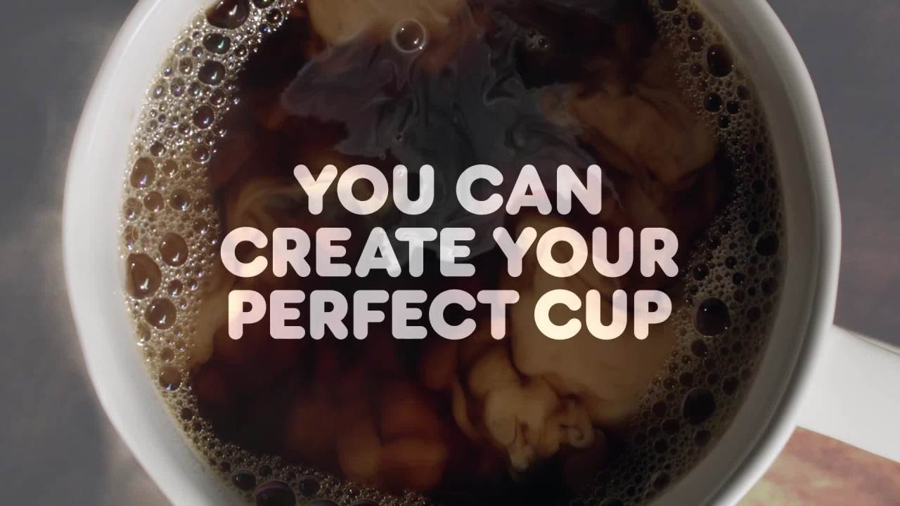 thumbnail video image 2 of (4 pack) Dunkin’ Colombian Medium Roast Ground Coffee, 27.5 oz Canister, 2 of 15