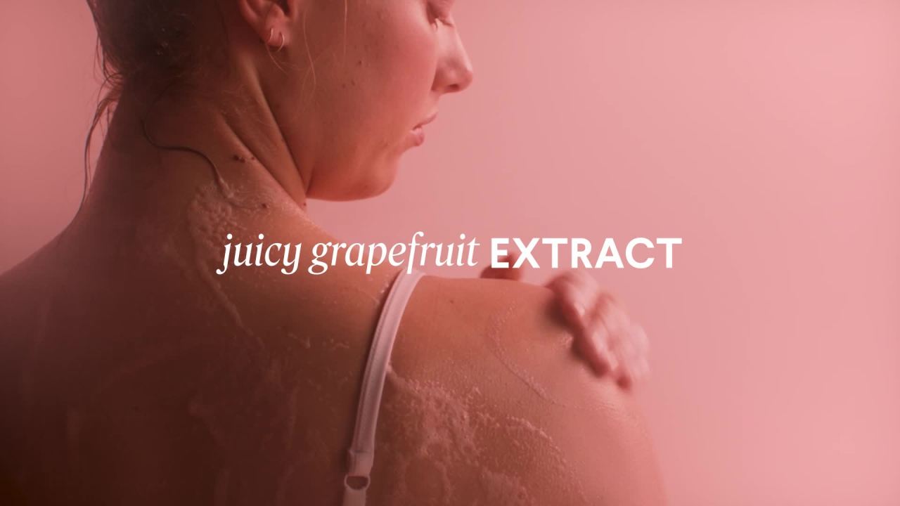 thumbnail video image 2 of MONDAY Haircare CLEANSE Body Wash with Grapefruit Extract, Hyaluronic Acid, Shea Butter, Coconut Oil for Normal to Oily/Combination Skin 600 mL, 2 of 12