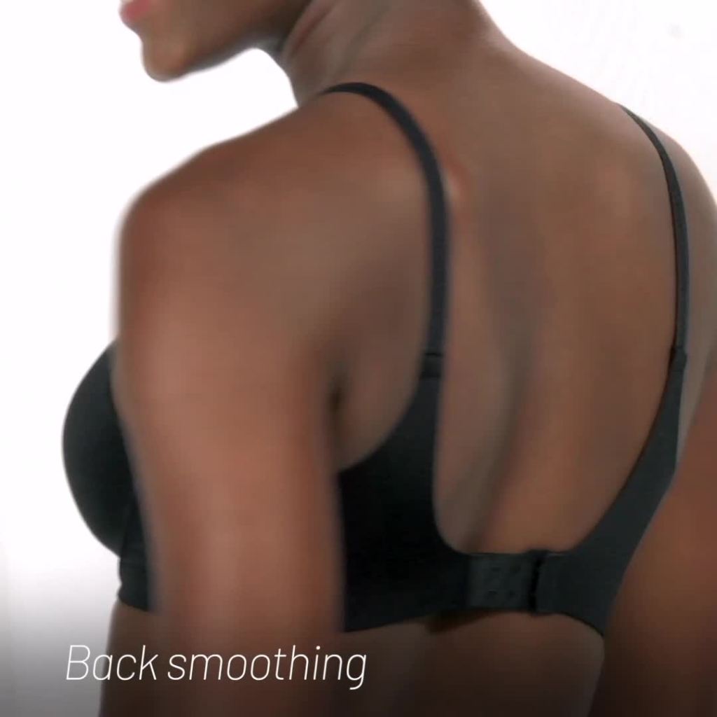 thumbnail video image 2 of Vanity Fair Radiant Women's Back Smoothing Underwire Bra, Style 3475312, 2 of 6